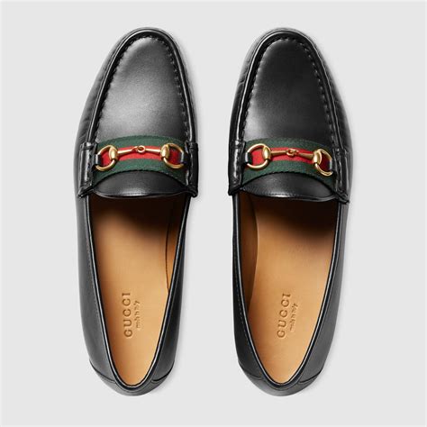 black gucci loafers ladies|Gucci backless loafers women.